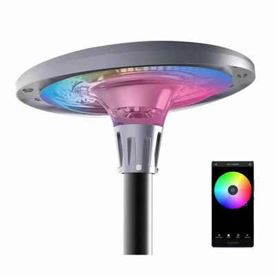 Жилой 1200w RGB солнечные садовые огни Дверь Солнечные садовые огни